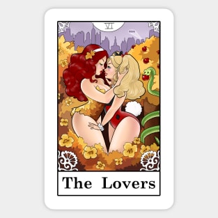 The Lovers Tarot Card Sticker